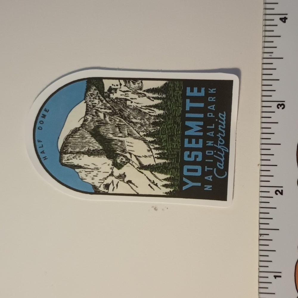 10/$10 National Park Phone Water Bottle Laptop Tablet Sticker Decal Yosemite